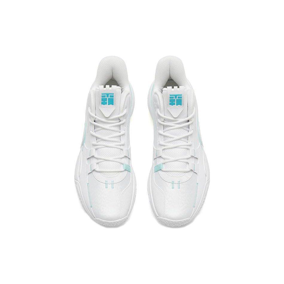 Anta Textile, Synthetic Leather Slip Resistant, Abrasion Resistant, Lightweight Mid top Performance Basketball Shoes 112241602-7