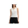 New FILA SS25 Tank Top Women's Cloud White F11W528103F-WT