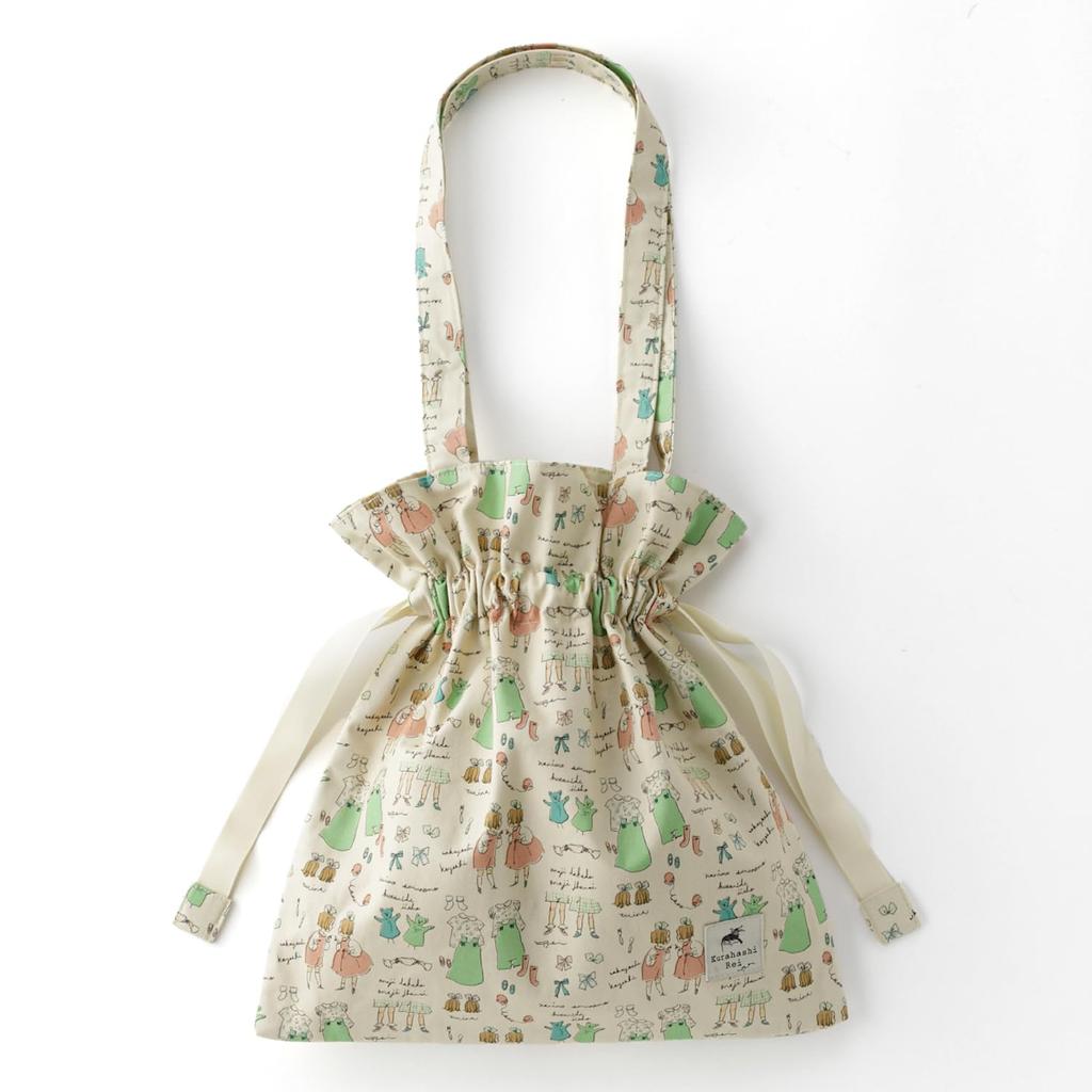 Kurahashi Rei Drawstring Tote Bag Twins SKRF831 Kurahashi Rei Tsukurie