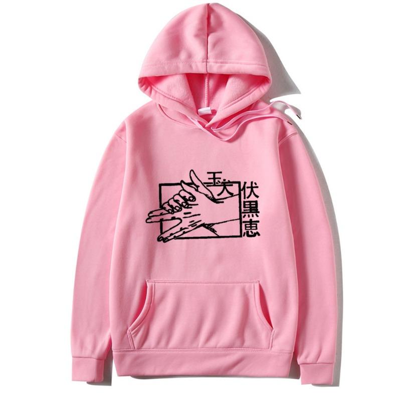 Japanische Animation Jujutsu Kaisen Herren Hoodie Sweatshirt Herren Damen Herbst Modedesign Pullover Herren Fleece-Hoodies