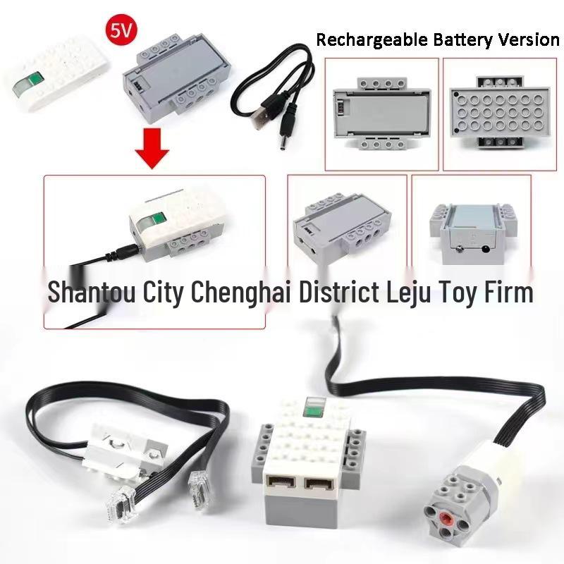 LEGO WeDo 2.0 Motor Programming Teaching Aids: Science and Education Components Building Blocks Set #45300 & #9686