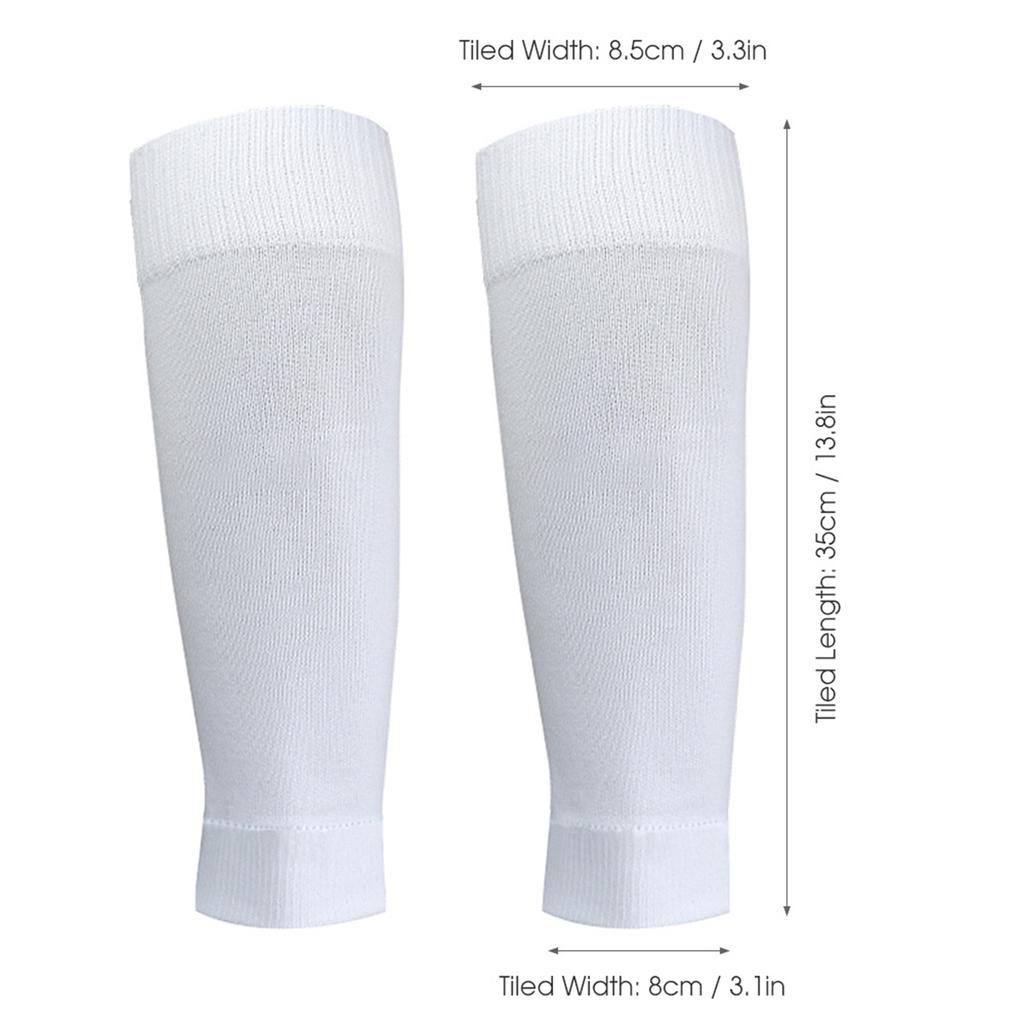 Anti-Rutsch-Fußballsocken Wadenmanschetten und Beinschoner Set Outdoor-Sport Laufen Dehnbare Socken Athletische Fußsocken