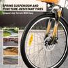 DYU C6 350W Electric Commuter Bike | 80km Max Range & 26" All-Terrain Tires - 36V 12.5Ah Long-Distance Urban E-Bike