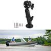 Universal Marine Trolling Motor Stabilizer Mount Bracket Rustproof Aluminum Construction Quick Installation