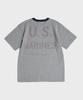 Beulonseun 1970S Us Marine Tee Gray