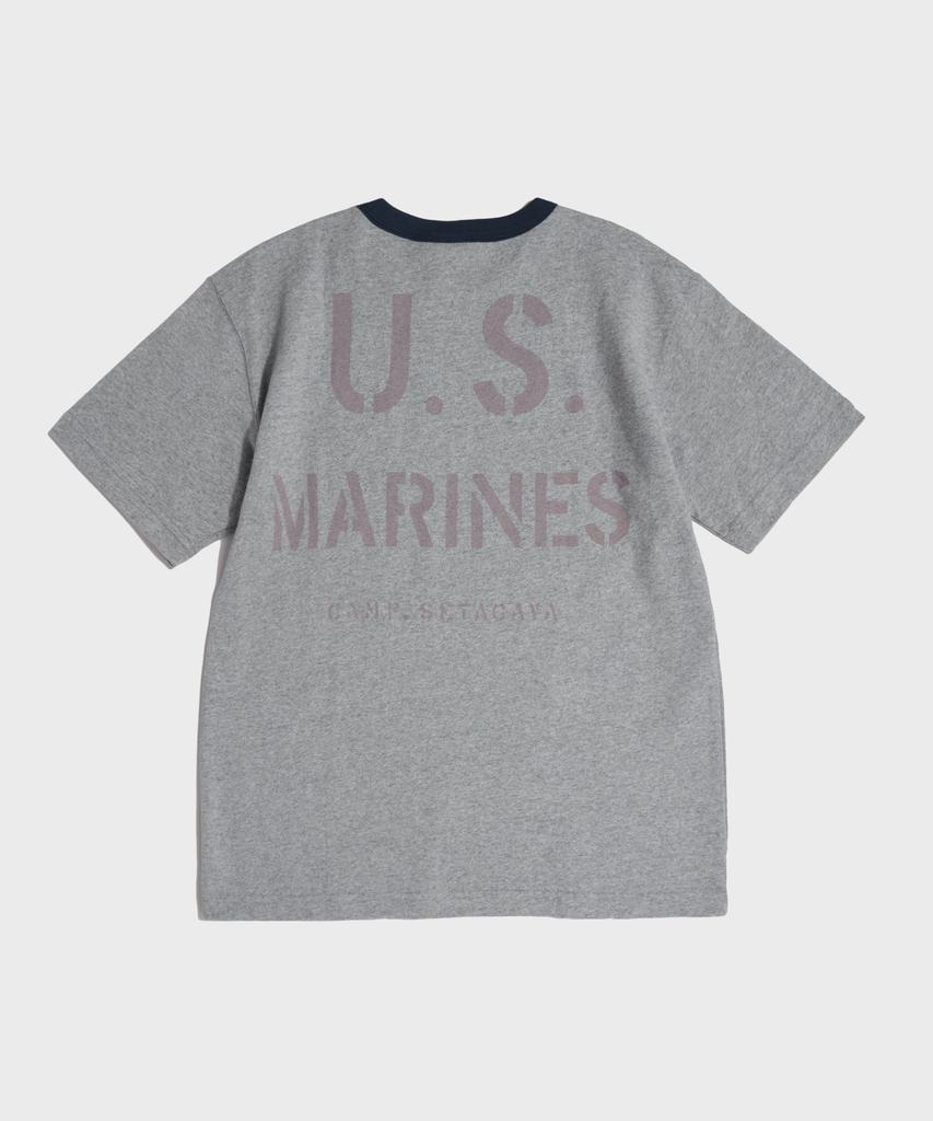 Beulonseun 1970S Us Marine Tee Gray