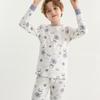 Kids' Pure Cotton Autumn Clothing Set: Warm Underwear, Base Layer Pajamas, and Knitwear for Boys and Girls