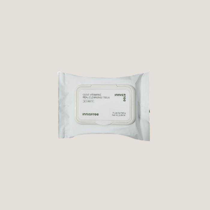 Olive Real Cleansing Tissues (30 sheets, 4 packs) (44004221)