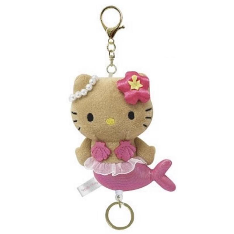 Sanrio Hello Kitty Unicorn Plush Keychain With Soft Short Pile For Cute Character Collectors