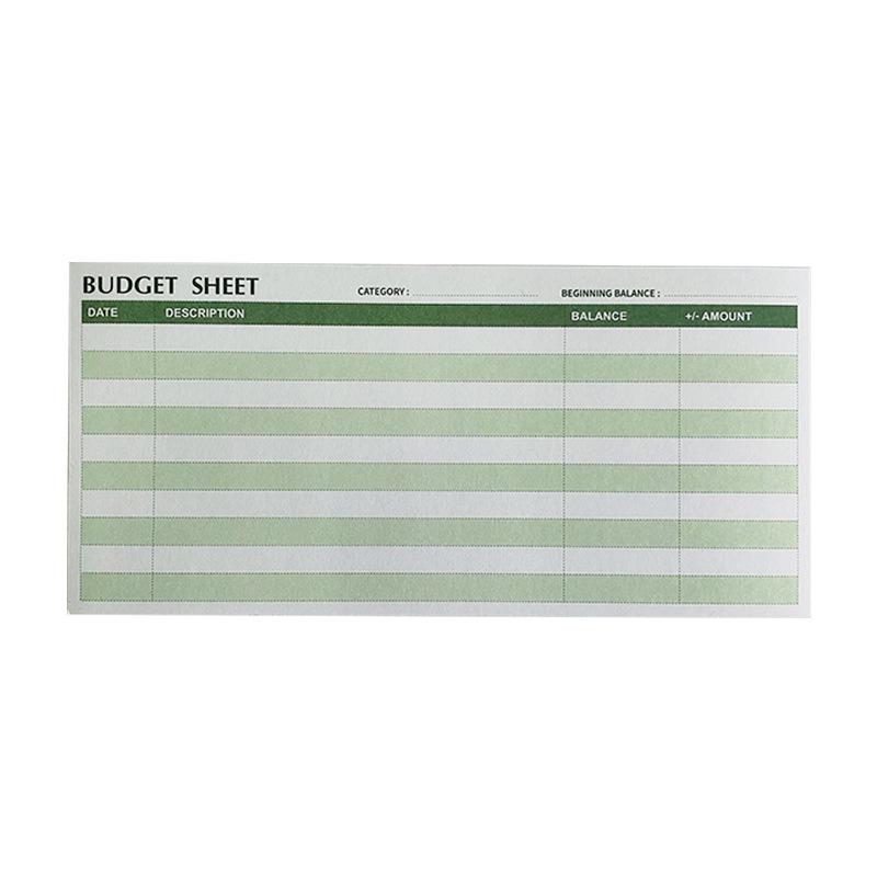 Creative Western-Style Large Horizontal Cash Envelope