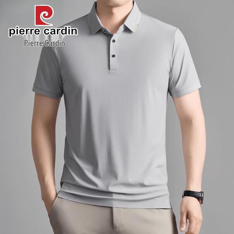 Pierre Cardin Men s Breathable Ice Silk Quick-Dry Polo Shirt 3XL/56
