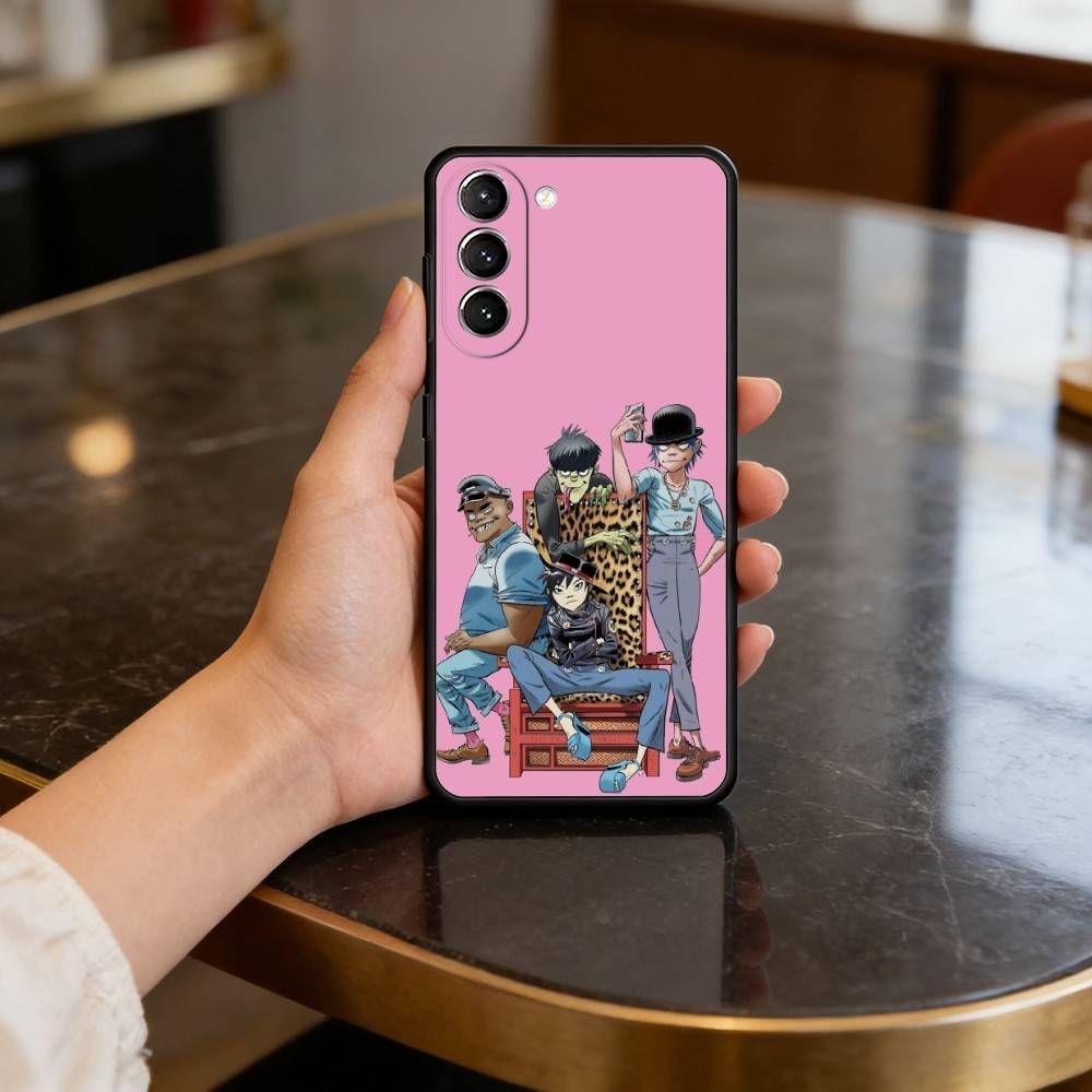 A-Anime G-Gorillaz Case for Samsung Galaxy S21 S25 FE S24 S23 Ultra S20 S9 S22 Plus S10 TPU Cover