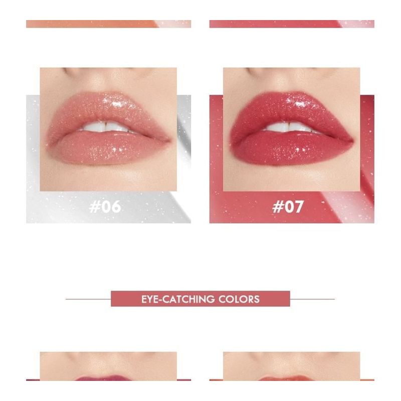 Pudaier - Ultra Glossy Lip Gloss - 8 Colors