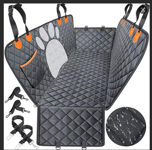 Dog Car Seat Cover Waterproof Pet Dog Carriers Travel Mat Hammock For Small Medium Large Dogs Car Rear Back Seat Safety Pad