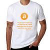 Bitcoin Quotes TShirt No Iron Casual Short Sleeve Top