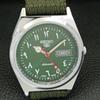 VINTAGE REFURBISHED SEIKO 5 AUTOMATIC 6309A JAPAN MENS GREEN WATCH a441334-5 Sk-a441334