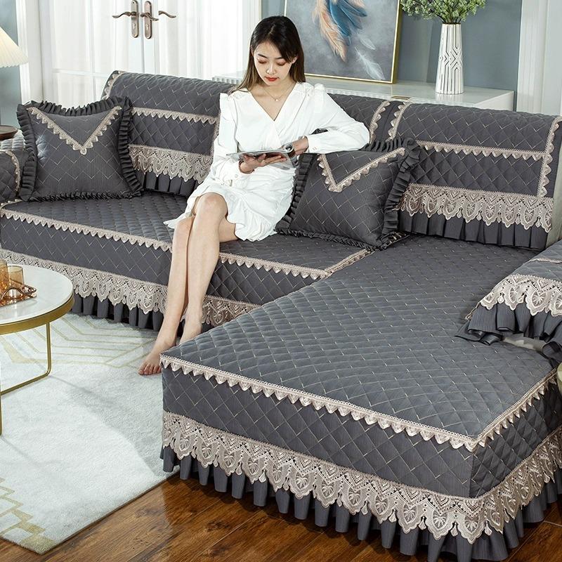 Sofa Cover for All Seasons, All Inclusive, Noble Concubine, Backrest, Anti Slip Sofa Cushion, Sofa Cover, Towel, Covering Cloth