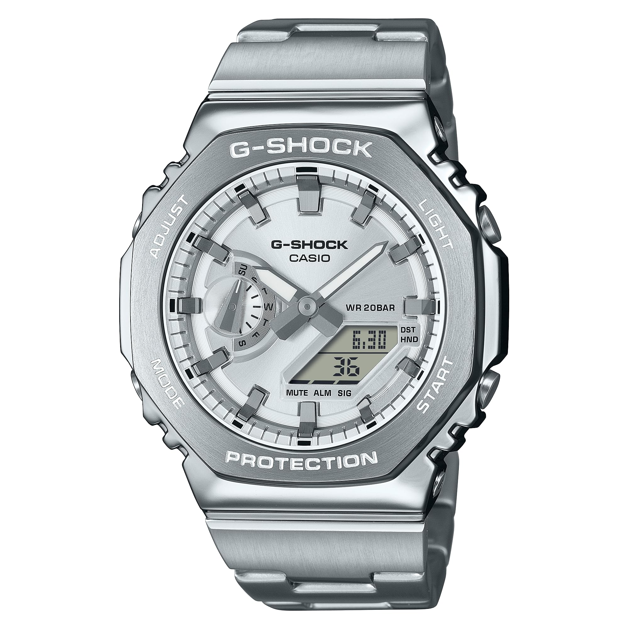 

Часы CASIO зарубежная модель G-SHOCK GM-2110D-7A мужские [предмет]