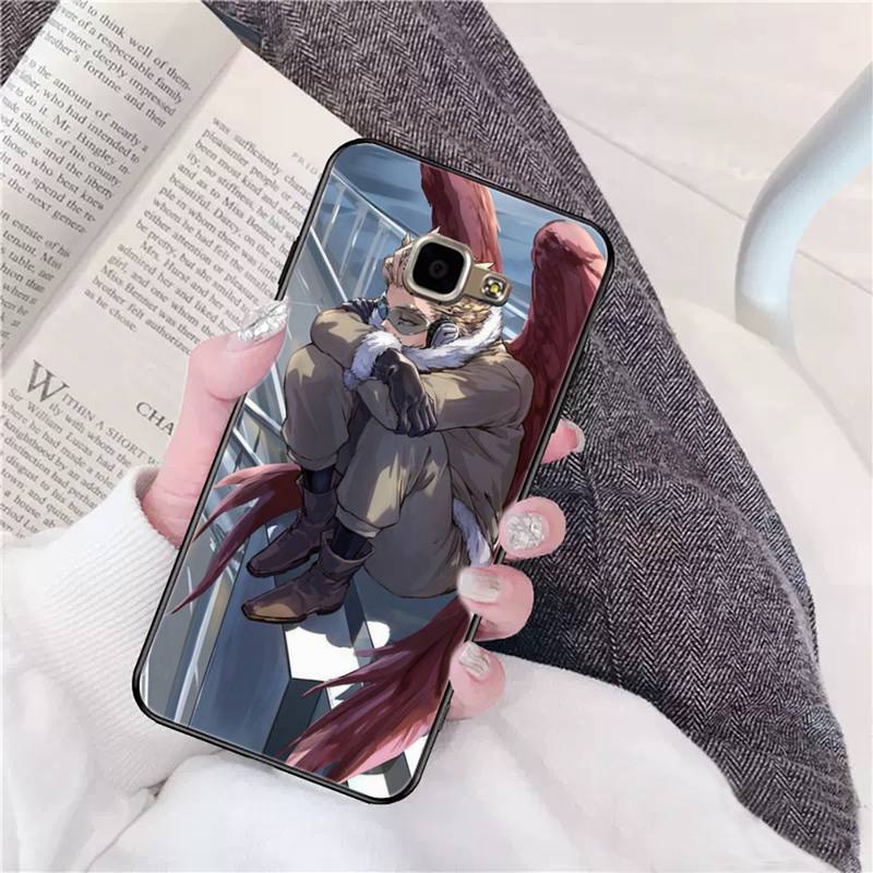 

Чехол для телефона с рисунком аниме MHA Hawks BNHA для Samsung Galaxy A30 A20 S20 A50S A30S A71 A10S A6 plus Fundas Coque Samsung A10