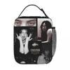B-Billie-Girl E-eilish Isolierte Lunchtaschen Auslaufsicherer Lunchbehälter Kühltasche Brotdose Tragetasche Arbeit Outdoor Aufbewahrungstaschen für Lebensmittel
