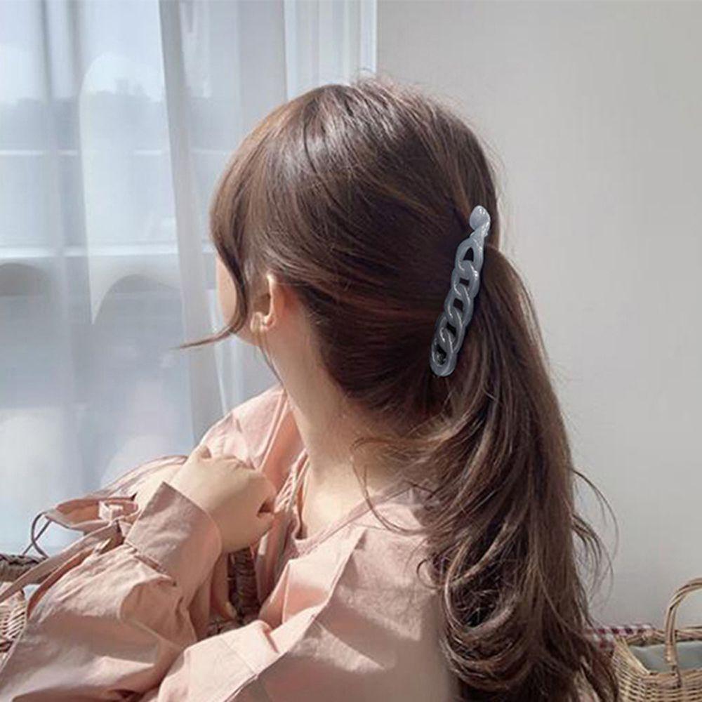 

Яркие цвета для женщин, заколки для волос, полые заколки для волос в виде крабов, акриловые заколки-бананы, вертикальные зажимы