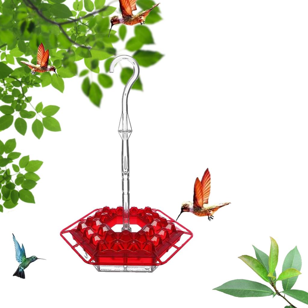 Hummingbird Feeder,Hummingbird Feeders for Outdoors,Outdoor Hanging Yard Garden Decoration(1PCS)
