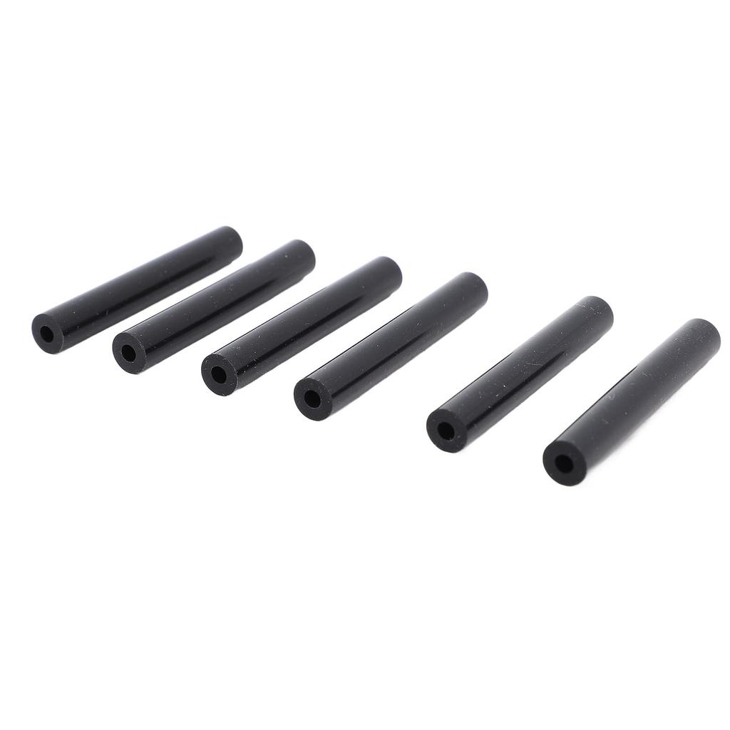 6PCS Sun Visor Repair Tubes Wear Resisting Simple Installation Rubber Car Visor Repair Kit Replacement for JK 2007 2017