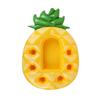PVC Inflatable Floating Drink Holder Cartoon Avocado Pineapple Multi Holes Drink Float Inflatable Cup Coaster Fruit