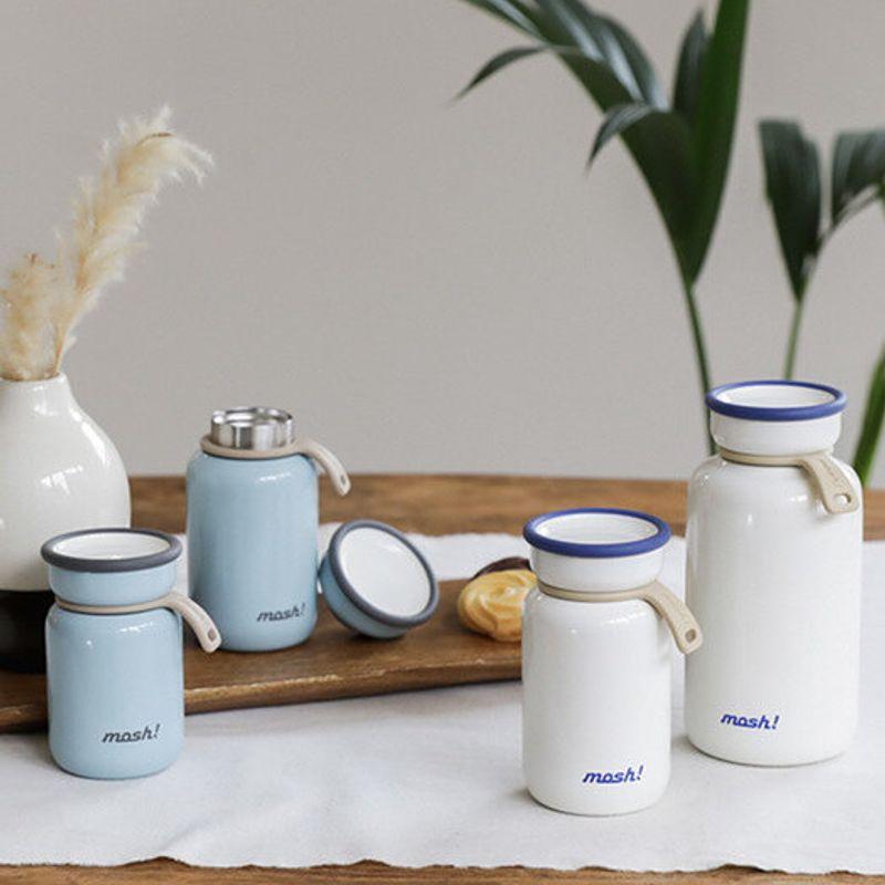 Mosh Mosh Mosh Insulated Latte Mini Tumbler 200 White