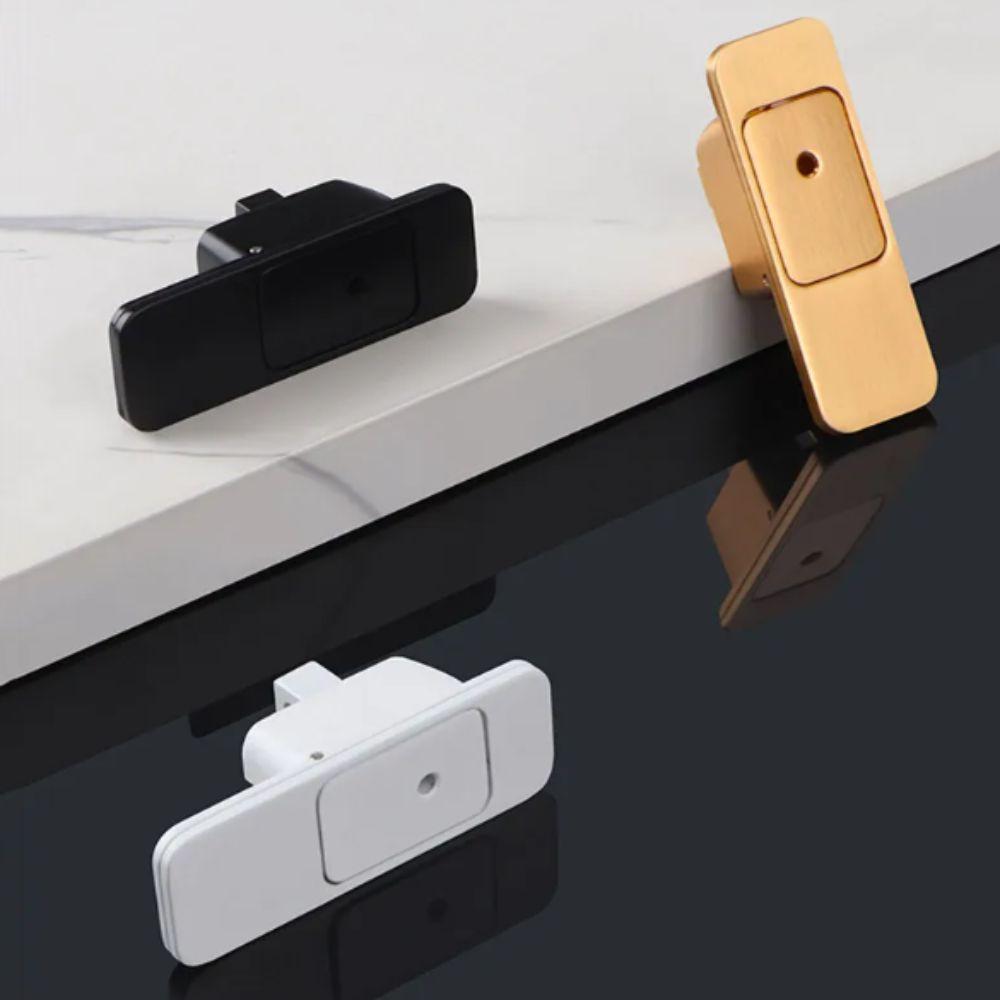 Push-Open Design Invisible Magnetic Lock Silent Operation Door Lock System  Folding Door