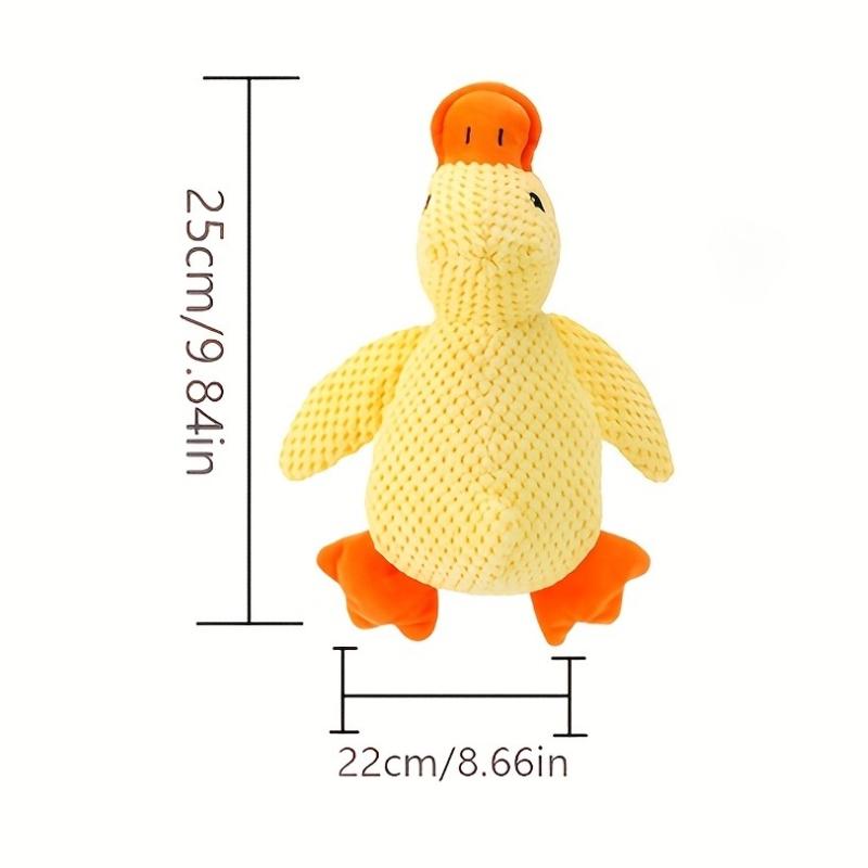Dog sleeping with a dog hug duck toys to relieve boredom of little yellow duck pet interactive plush doll pet supplies,Dog toy