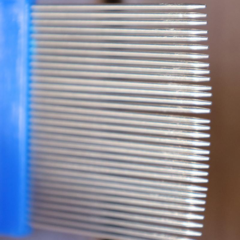 6Pcs/set Pet Flea Comb Stainless Steel Head Lice Comb Fine Tooth Dogs Cats Grooming Combs Dematting Tool Pet Dandruff Combs