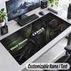 Custom Name Text Mouse Pad CLAAS Personalized Desk Pad For Work And Gaming