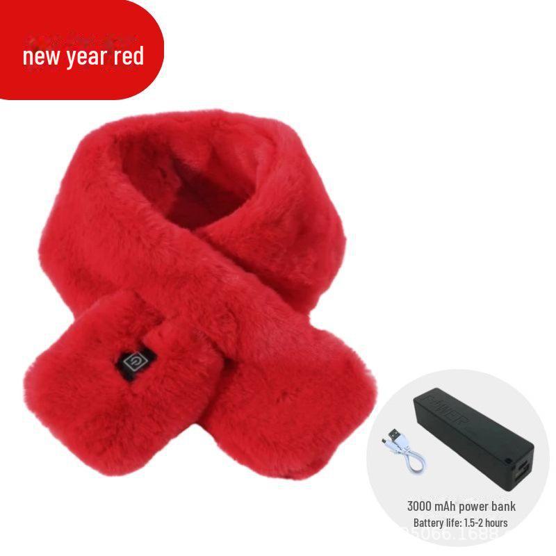 Graphen Beheizter Schal - Kälteschutz USB Elektrischer Nackenwärmer