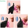 U-shaped French False Nail Scissors Nail Clipper With Nail Positioning Adjustable Nail Tip Cutter Trimmer Manicure Tool