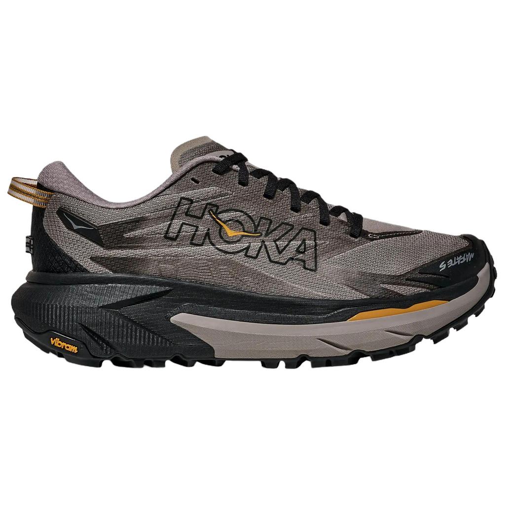 HOKA One One Mafate 5 Bequeme Passform Trailrunning-Schuhe Herren Laufschuhe Zementgrau 1168722-CMNTB