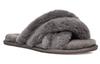 UGG Scuffita Slippers Charcoal Gray Women's 1123572-CHRC