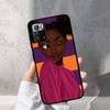 Модный черный чехол для телефона с изображением девушки для Redmi Note 10 9 8 6 Pro 8T 5A 4X X 5 Plus 7 7A 9A K20