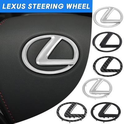 ABS Car Sticker Steering Wheel Emblem Badge Buckle For RX330 IS250 Ct200h ES300h RX350 IS300h RX450h NX300h RX400h ES350