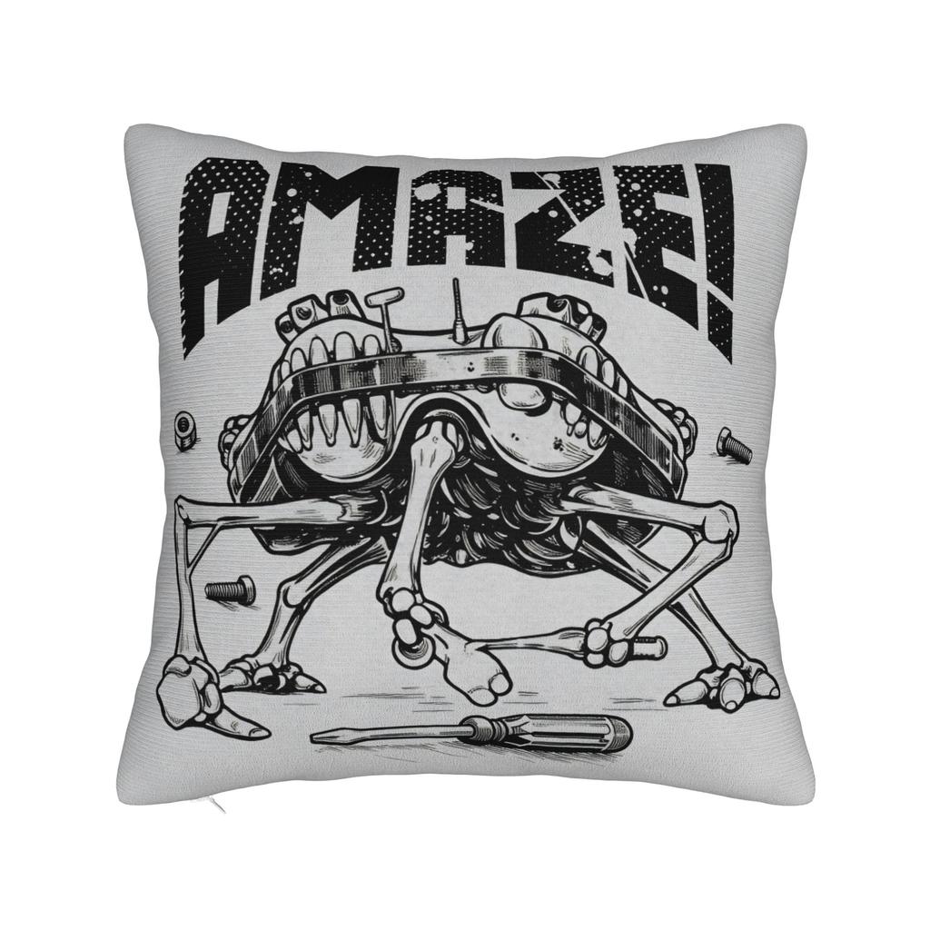 R-Rockys Amazes Pillow Cover Square Cushion Cover Vintage Pillow Case For Sofa Bedroom Home Decor