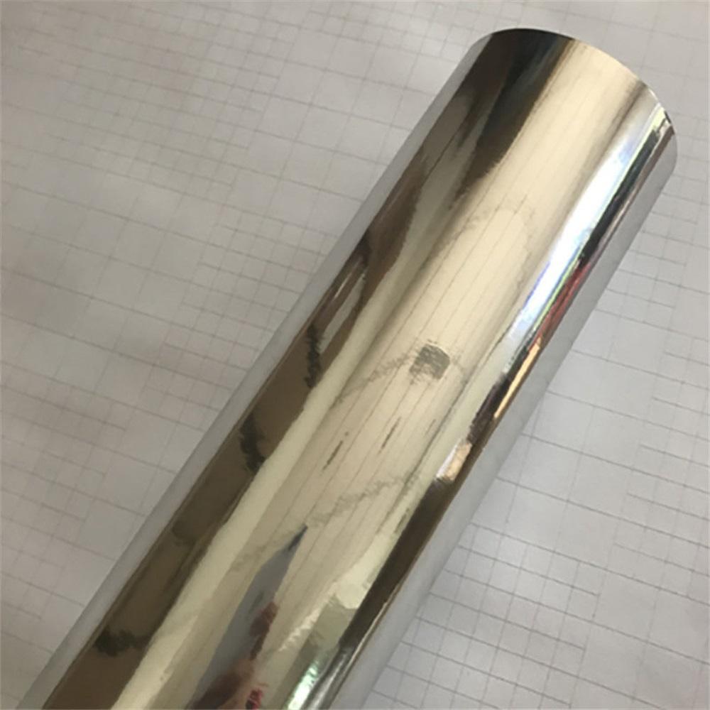 1 Roll 30x100cm Permanent Self Adhesive Vinyl Rose Gold Colors for Decor Sticker Design Cup Handmade Glass Car Decal Decoration