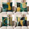 Home Decor Abstract Geometric Pattern Decorative Throw Pillow Pattern Cushion Cover Suitable For Sofa Bedroom Car Pillow Cover