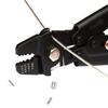 IWISS Drahtseilklemmen-Schneider Drahtseilschneider Aluminiumhülsen-Crimpmaschine Crimpzange Originalprodukt 0,1mm-2,2mm WX-250BK