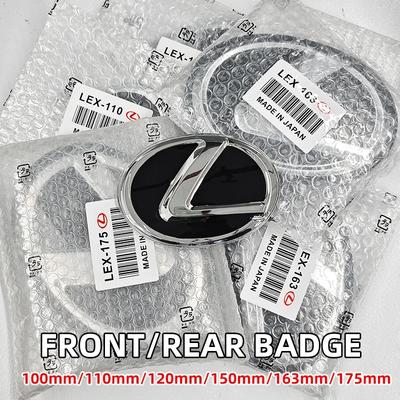 Car Front Grille Hood Bonnet Emblem Rear Trunk Bumper Badge Sticker for CT200h IS ES NX RX UX GX GS F Sport Accessories