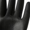 1/6 Pairs Safety PU Black Labor Protection Polyurethane Work Gloves Coated
