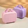 14 In Lightweight Small Travel Suitcase Cosmetic Box Waterproof Hand Luggage Organizer Makeup Case Portable Small Boarding Case