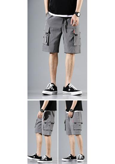2026 Mannen Losse Casual Cargo Shorts in Koreaanse Stijl voor Tieners