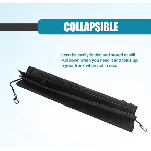 Univerzální Skládací Ochranná Podložka Nárazníku do kufru auta, Chránič Zadního Nárazníku, Podložka do Kufru SUV, Podložka Podlahy, Prevence Poškrábání, 31,4 x 25,2 palce