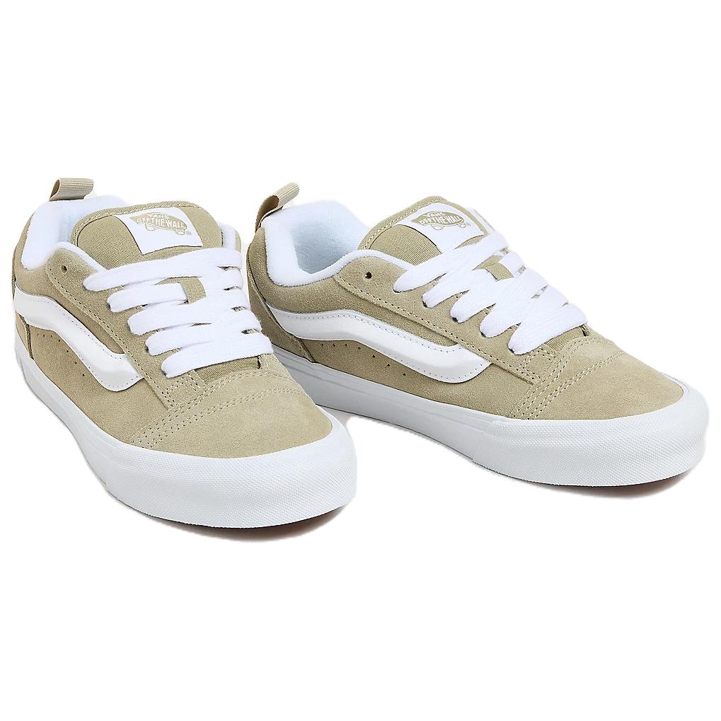 Vans Knu Skool Classic Comfortable Low-Top Skate Shoes Unisex sneaker Off-White VN000CRPD3Z
