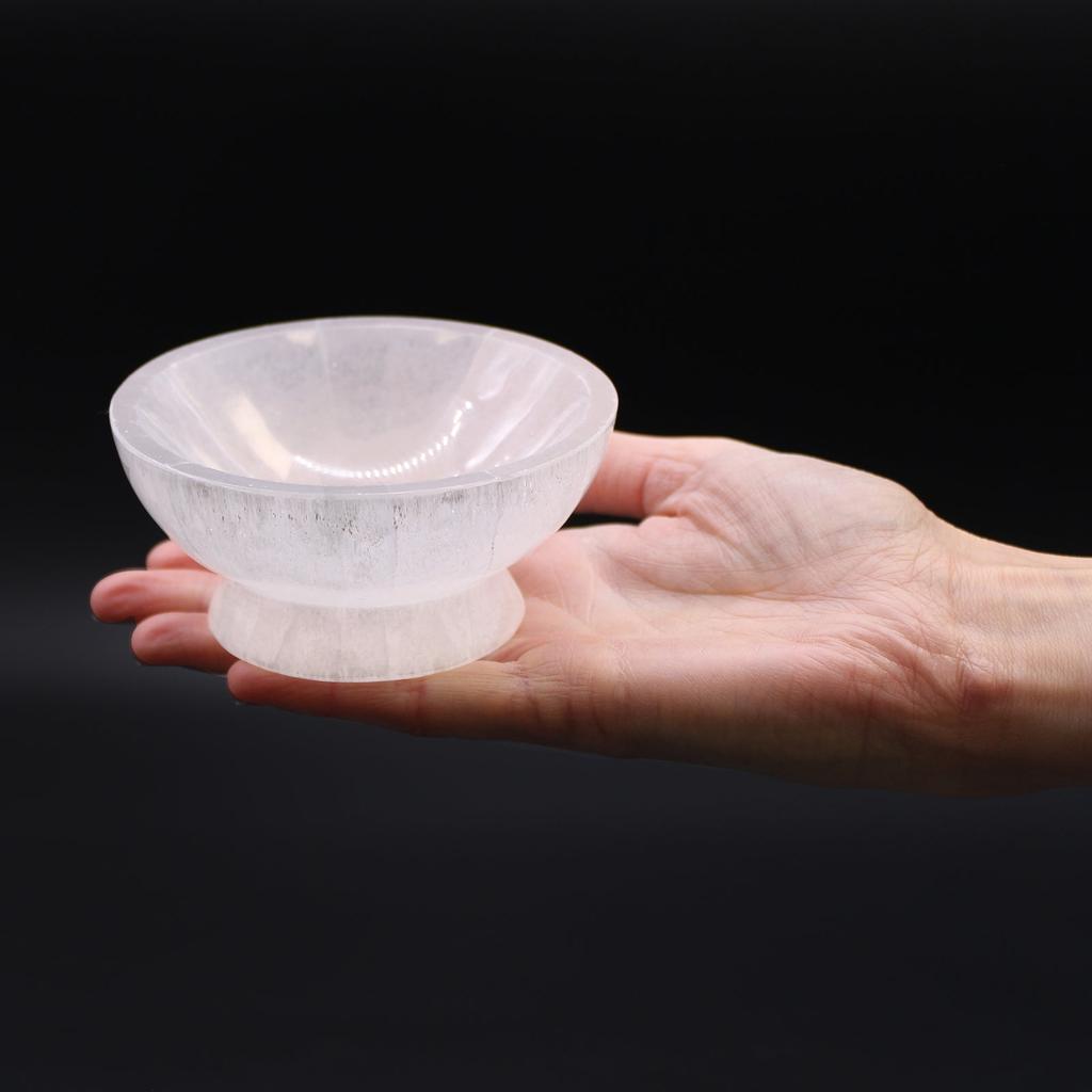 Selenite Ritual Bowl, 10cm